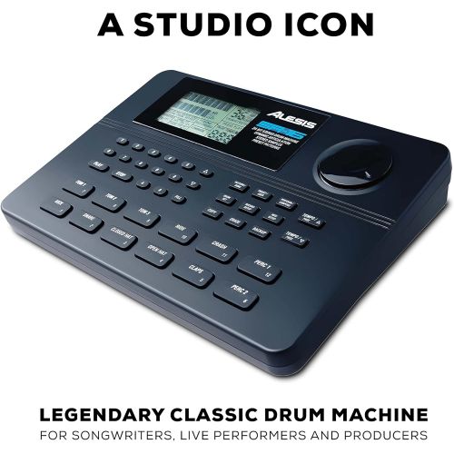  Alesis SR-16 | Studio-Grade Standalone Drum Machine With On-Board Sound Li-brary, Performance Driven I/O and In-Built Effects