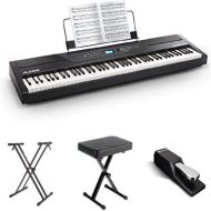 [아마존베스트]Alesis Recital Pro 88-Key Digital Piano with Padded Seat, Stand, and Sustain Pedal