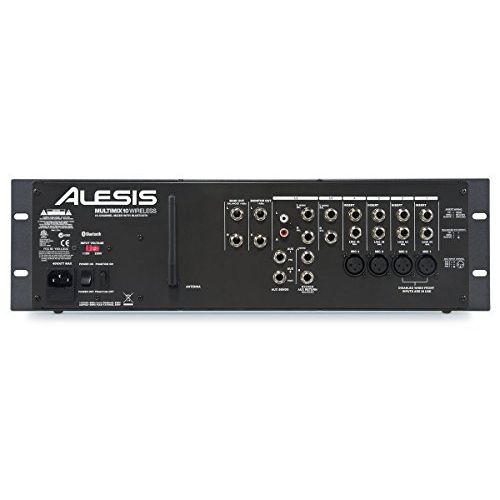  Alesis Multimix 10 Wireless | 10-Channel Mixer with Integrated Bluetooth Wireless Capability