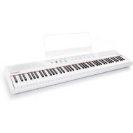 Alesis Recital 88-Key Beginner Digital Piano with Full-Size Semi-Weighted Keys and Power Supply