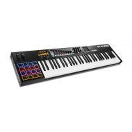 M-Audio Code 61 Black | 61-Key USB MIDI Keyboard Controller with XY Touch Pad (16 Drum Pads  9 Faders  8 Encoders)