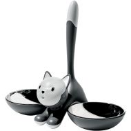 Alessi Tigrito Cat Bowl, 1 Stuck (1er Pack), Grey