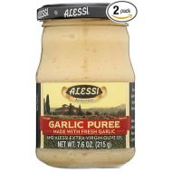 Alessi Garlic Puree 7.6 Ounce ( Pack of 2)