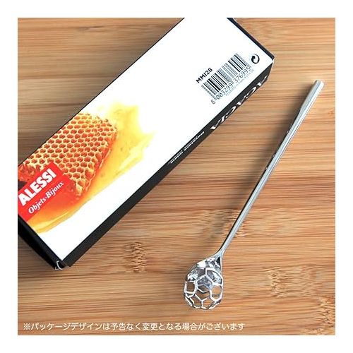  Alessi Acacia Honey Dipper, One size, Silver