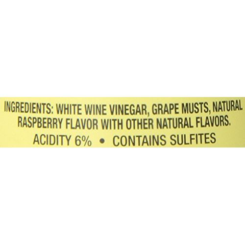  Alessi, White Balsamic Raspberry Vinegar, 8.50-Ounce (Pack of 6)