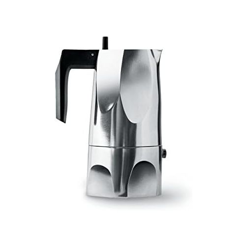 Alessi Espressomaschine Ossidiana, Edelstahl, Alu, 3.5 x 18.5 x 40.5 cm
