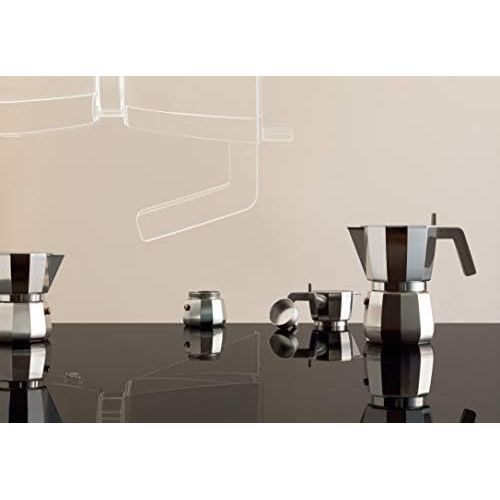  Alessi DC06/3 Espressokocher Aluminium