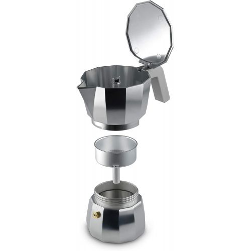  Alessi DC06/3 Espressokocher Aluminium