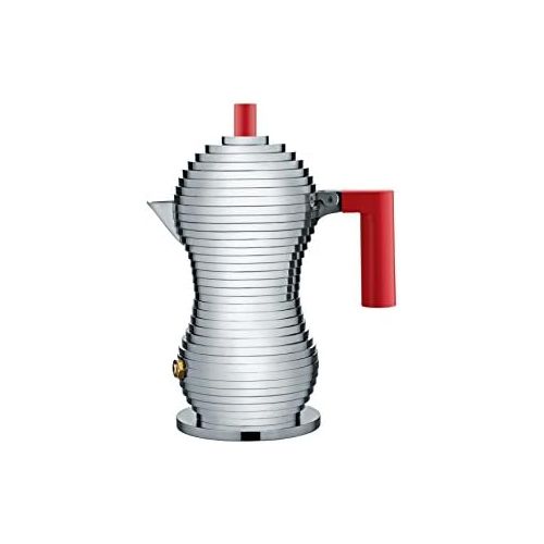  Alessi mdl02 Red Coffee Pot, 1 Cup