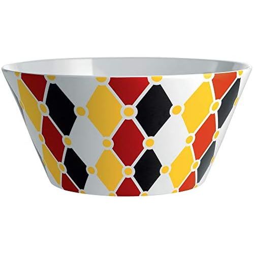  Alessi MW59Circus Bone China Salad Bowl, Multi-Colour