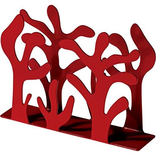  Alessi Mediterraneo Napkin Holder, Red (ESI03 R)