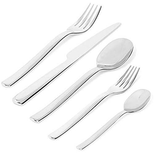  Alessi REB09S5Oval Polished Cutlery Set 5Pieces Stainless Steel
