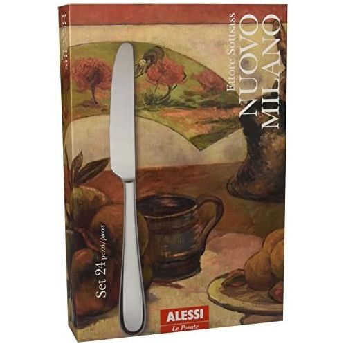  Alessi Nuovo Milano 24-Piece Cutlery Set