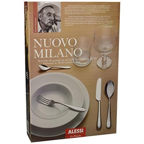  Alessi Nuovo Milano 24-Piece Cutlery Set