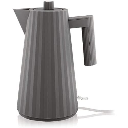  Alessi Plisse MDL06 W Kettle Thermoplastic Resin White EU Plug