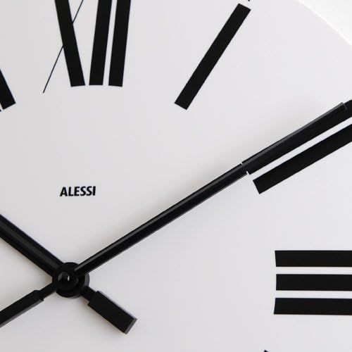  Alessi Firenze Wall Clock, White, (12 W)