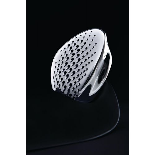  Alessi Forma Parmesan Grater Black Silver ZH03Grater