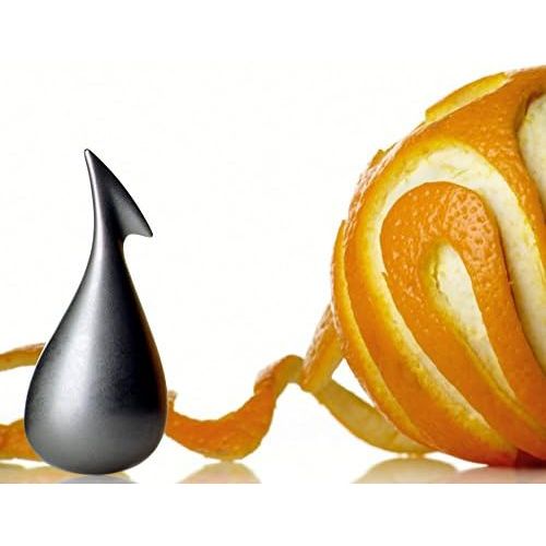  Alessi Apostrophe Orange Peeler in 18/10 Stainless Steel