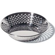 Alessi 20 cm Round Open-Work Basket in 18/10 Stainless Steel Mirror Polished