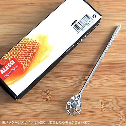  Alessi Acacia Honey Dipper in 18/ 10 Stainless Steel Mirror PolishedSilver