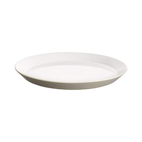  Alessi Tonale Flat Plate Stoneware Light Grey Diameter 26.5 x Height 1.5 cm