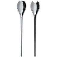 Alessi BMGS02Salad Servers, Stainless Steel, Silver, 2Units