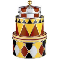 Alessi Set Storage Boxes in Circus Tin Plate, Multi-Colour