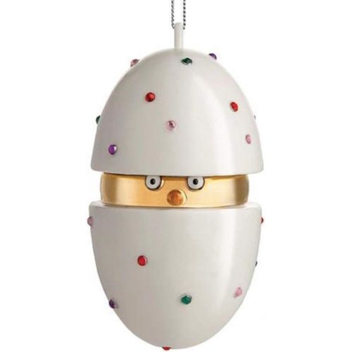  Alessi AMJ13Piacere Pulcino Il Grande MJ161mouth-blown and Hand-Decorated Christmas OrnamentNew for Christmas 2017