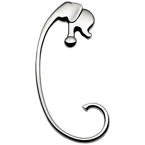  Alessi Jumbo Purse Hook in 18/ 10 Stainless Steel Mirror PolishedSilver