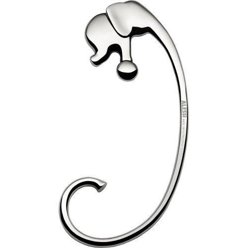  Alessi Jumbo Purse Hook in 18/ 10 Stainless Steel Mirror PolishedSilver