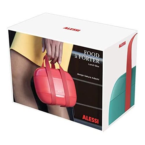  Alessi Food a Porter Lunch Box Red