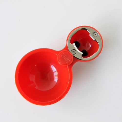  Alessi Mouse Thermoplastic Resin Magnetic Bottle Opener, Red