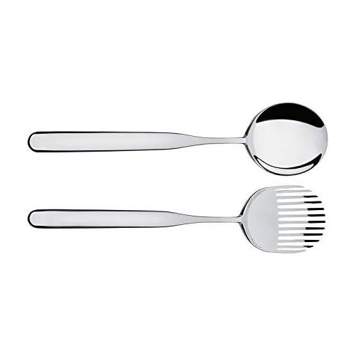  Alessi IS02/14for Collo Alto Salad Cutlery 18/10POLISHED STAINLESS STEEL 26.5x 3x 8cm Silver