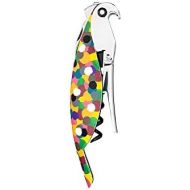 A Di Alessi Hand-decorated Parrot Proust Sommelier Corkscrew in Cast Aluminiumin and PC