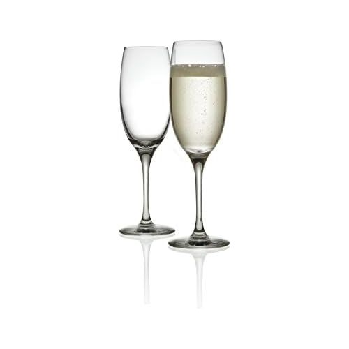  Alessi Mami XL Pack of 2Sektfloeten Made From Crystal Glass