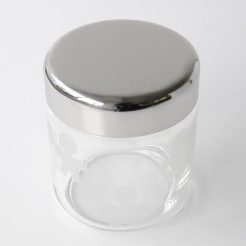  A di Alessi Girotondo Jar with Hermetic Lid, 75 cl, (AKK36)