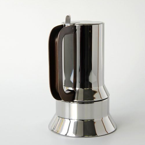  [아마존베스트]Alessi 6-Cup Espresso Coffee Maker in 18/10 Stainless Steel Mirror Polished with Magnetic Heat Diffusing Bottom