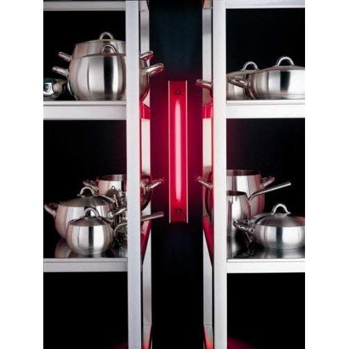  Alessi,SG10224MAMI, Low casserole with two handles in 1810 stainless steel mirror polished,2 qt 32 oz