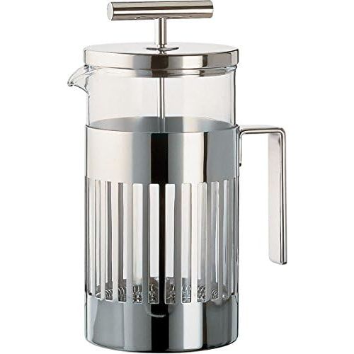  Alessi 90943 Press Filter Coffee Maker, Silver