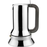 Alessi 90901 Stove Top Espresso 1 Cup Coffee Maker in 1810 Stainless Steel Mirror Polished, Silver
