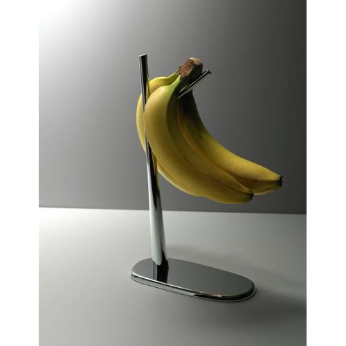  AlessiDear Charlie Banana Holder in Chrome-Plated Zamak, Silver