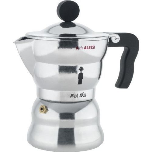  Alessi Alessandro Mendini Moka Espresso Coffee Maker 3 Cup