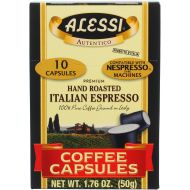 Alessi Imported Italian Espresso Pods, 10 Count (Pack of 12)
