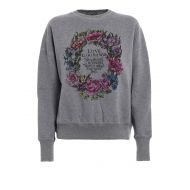 Alexander Mcqueen Multicolour wreath print sweatshirt