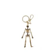Alexander Mcqueen Skeleton golden key holder