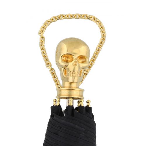  Alexander Mcqueen Gold-tone wristlet Skull umbrella