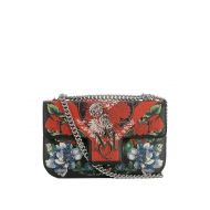 Alexander Mcqueen Insignia flower print crossbody