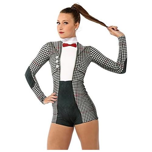  Alexandra Collection Youth Perfectly Suited Performance Dance Costume Biketard