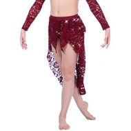 Alexandra Collection Womens Juliette Lyrical Dance Costume Outfit Sequin Lace Skirt