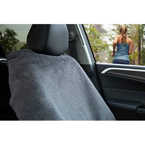  Alfa Gear Universal Fit Machine Washable Anti-Slip 100% Waterproof Sweat Proof Microfiber Towel Seat Cover Golf Sport Seat Cover for Workout Yoga Running Beach Gym Fitness Athletes